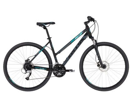 Krosové kolo KELLYS Clea 90 Black/Aqua