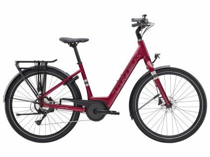 Městské elektrokolo Verve+ 1 Lowstep Matte Rage Red
